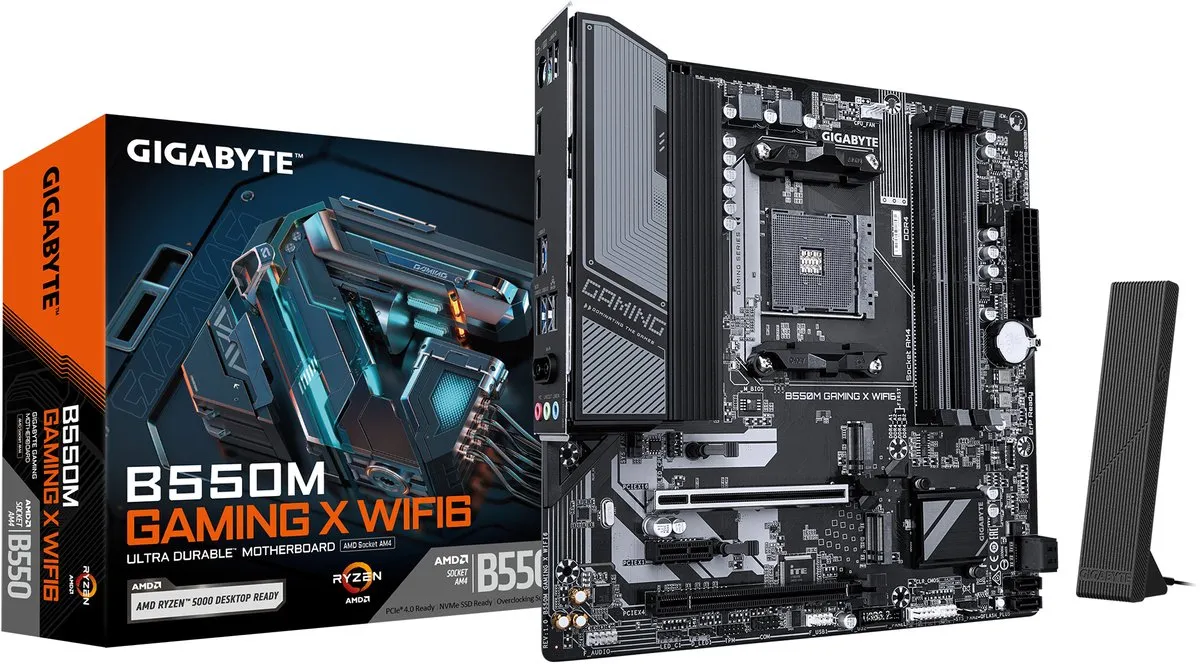 Gigabyte B550M GAMING X WIFI6 Moederbord