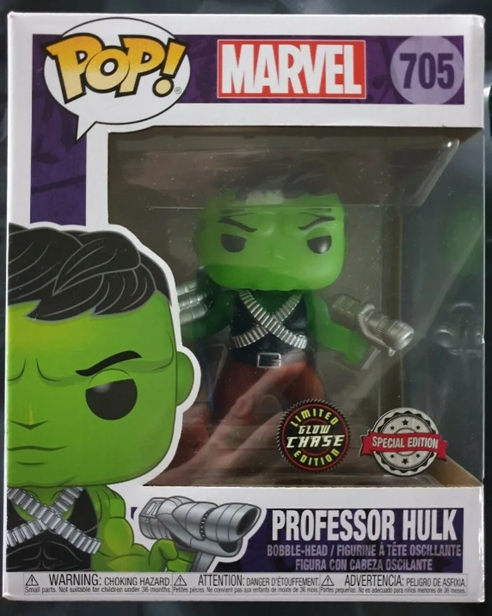 Funko Pop Marvel Professor Hulk Glow