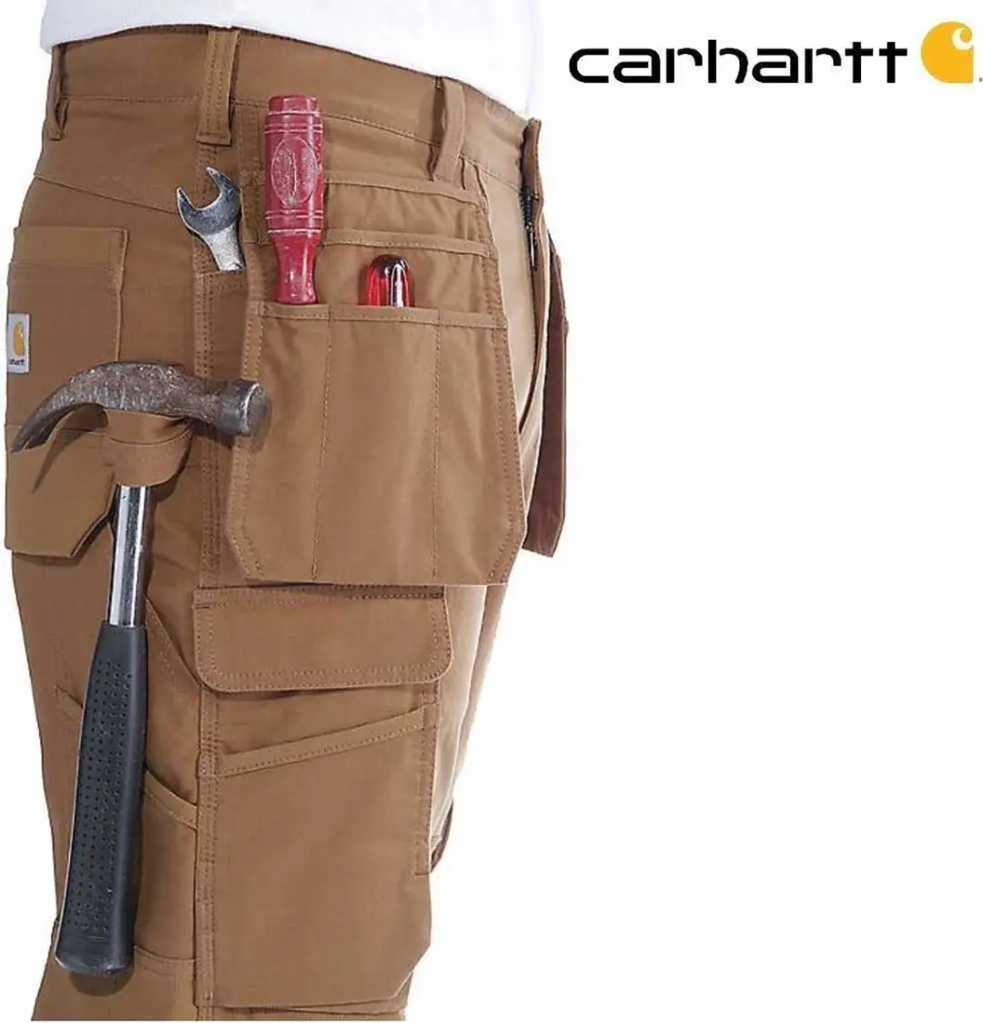 Carhartt 103337 Steel Multipocket Werkbroek - W38/L34 - Carhartt Brown
