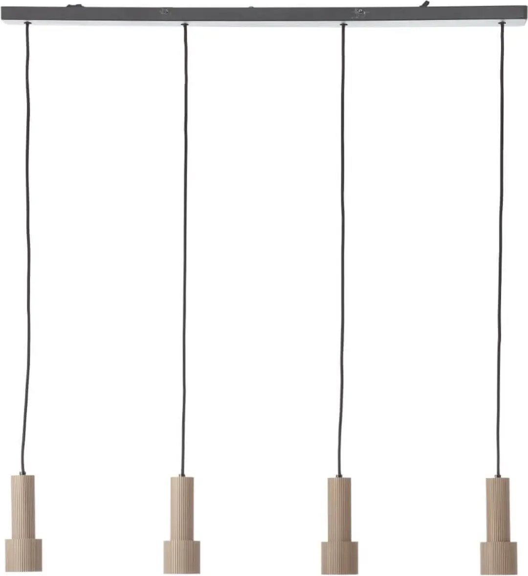 Brilliant Cadiz Hanglamp 4xGU10 LED - Brons/Zwart - afbeelding 6 van 6