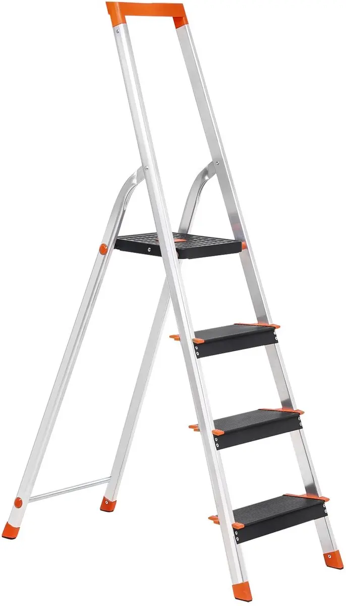 Songmics Aluminium Ladder 4 Treden