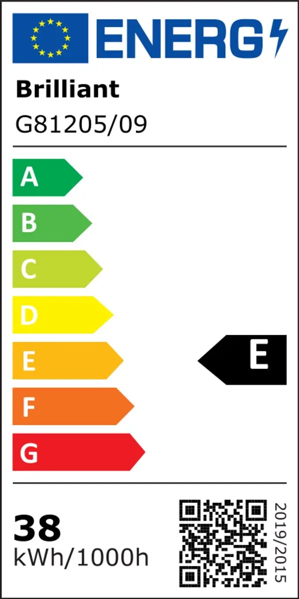 Brilliant Catania Plafondventilator - LED 40W - 7 Bladen - Beige