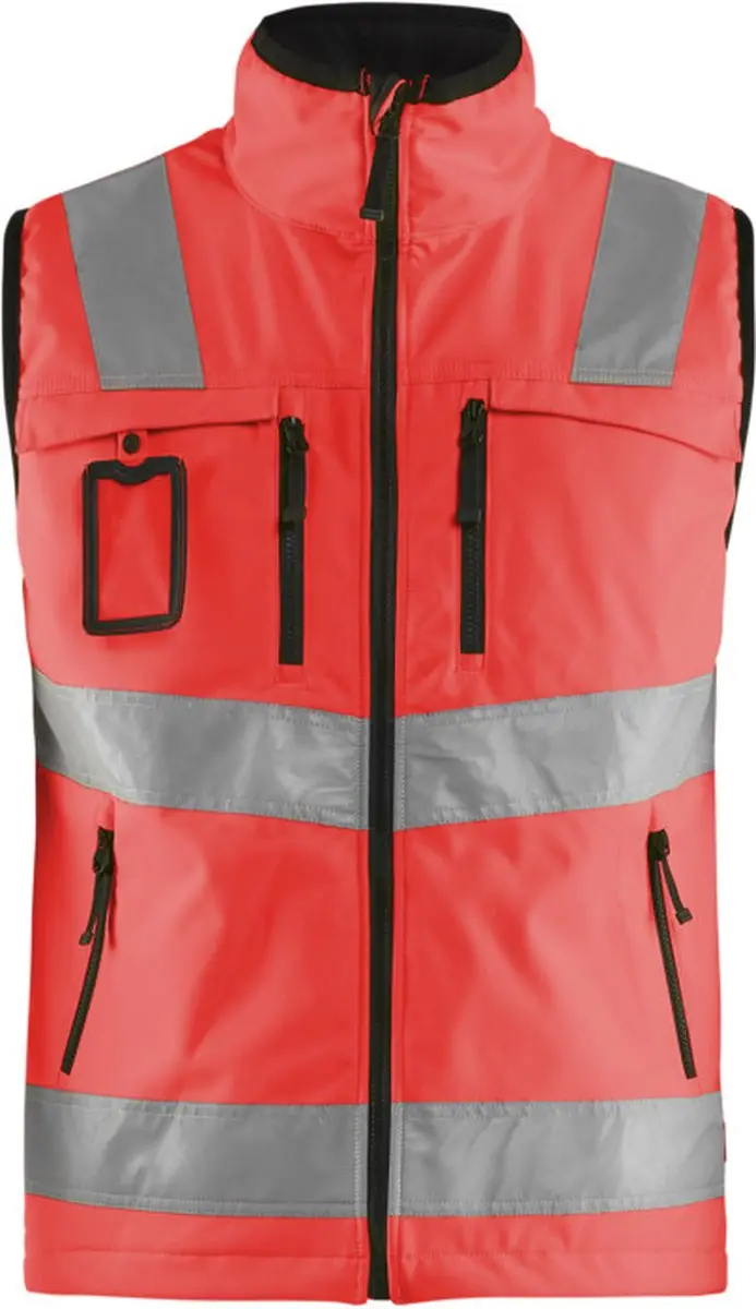 Blåkläder Softshell Vest High Vis 3049-2517