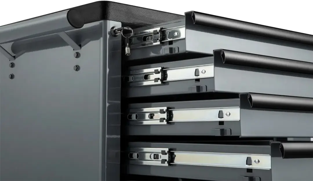 HBM Machines Gereedschapswagen 7 Lades H136062 - Zwart/Grijs