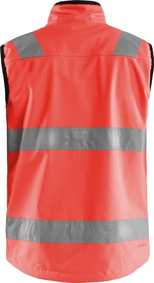 Blåkläder Softshell Vest High Vis Rood - L