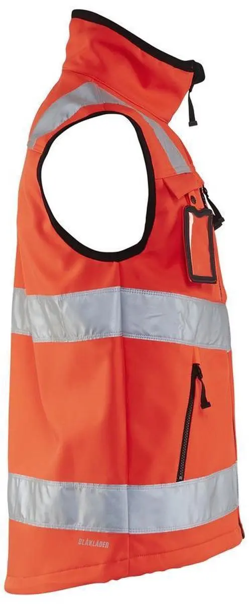 Blåkläder Softshell Vest High Vis Rood - L