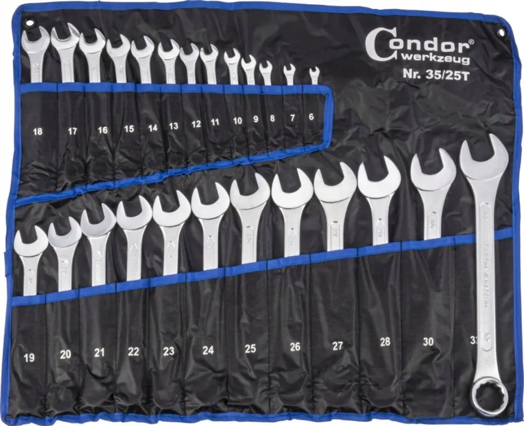 Condor Ring- en Steeksleutelset 6-32mm