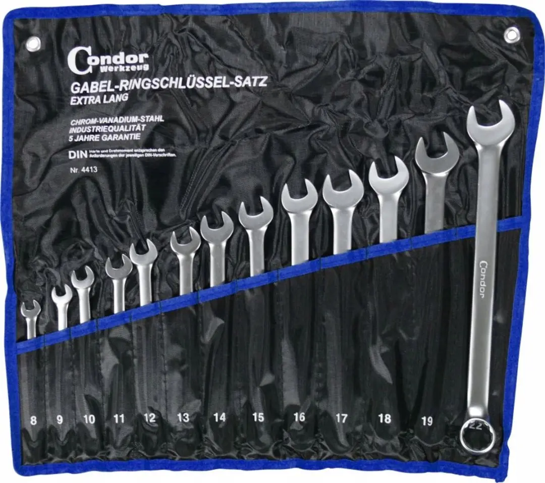 Condor Ringsleutelset 8-22mm