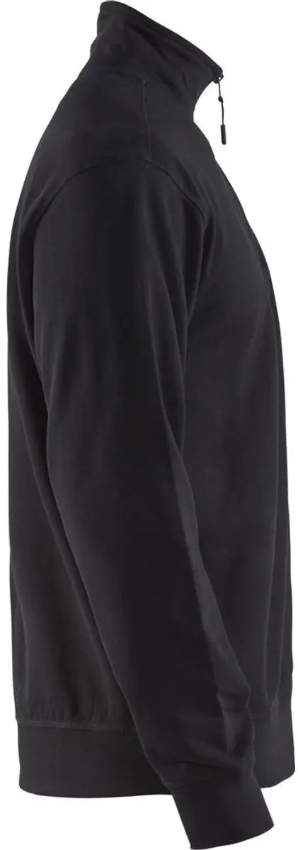 Blåkläder Sweatshirt 3369-1158 - Halve rits - XS - Zwart