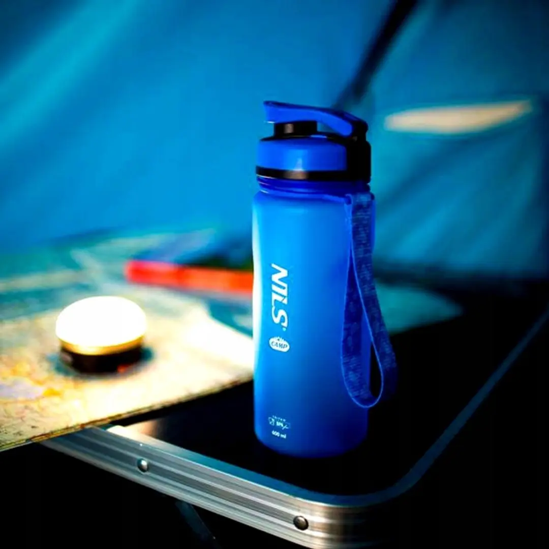 Nils Tritan Sportfles 600ml - Blauw