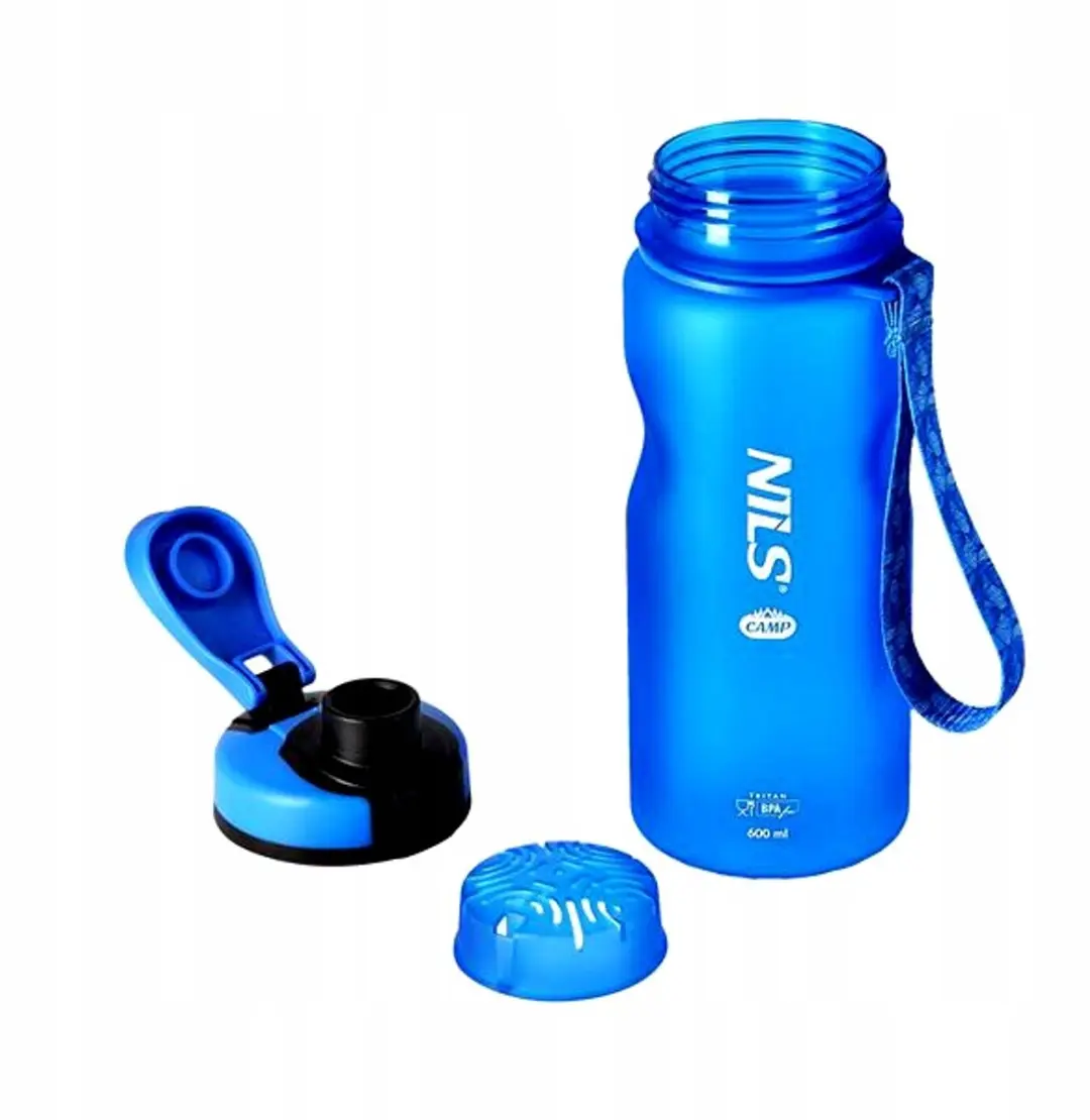 Nils Tritan Sportfles 600ml - Blauw