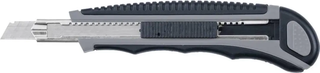 KWB Afbreekmes 9mm 014009 - Metaal - 5 Reservemesjes - Zwart/Grijs