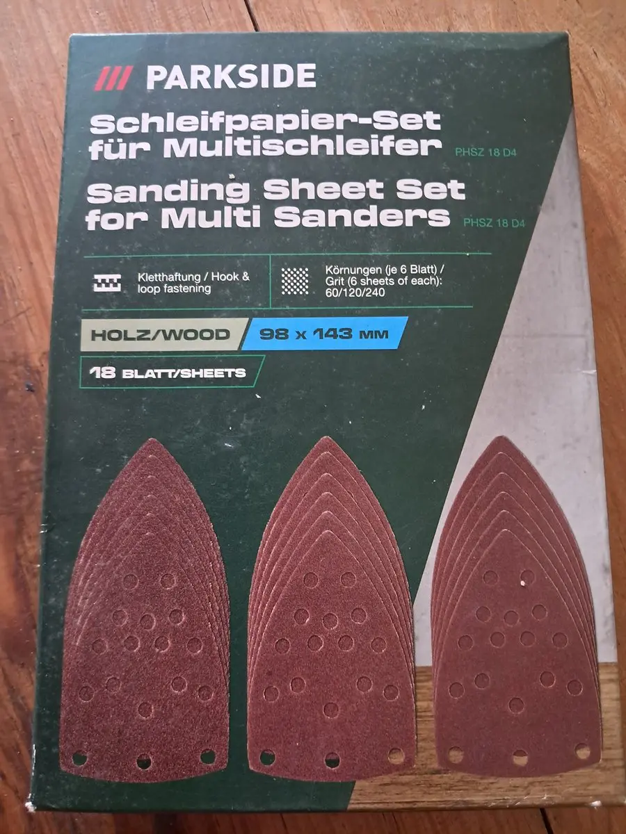 PARKSIDE Schuurpapier 18 Stuks