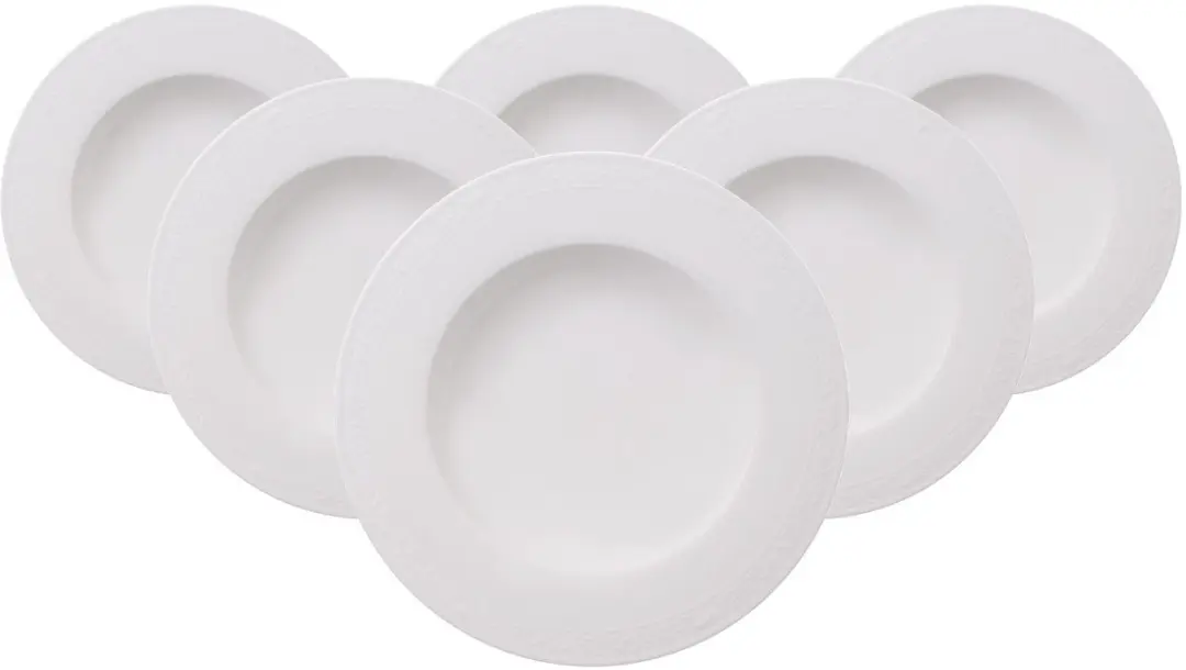 Villeroy & Boch White Pearl Suppenteller