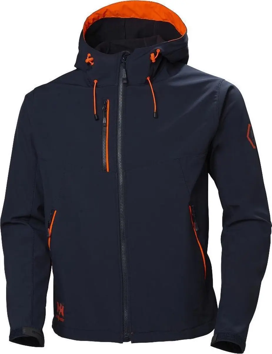 Helly Hansen Chelsea Evolution Softshell Werkjas XXL - Donkerblauw