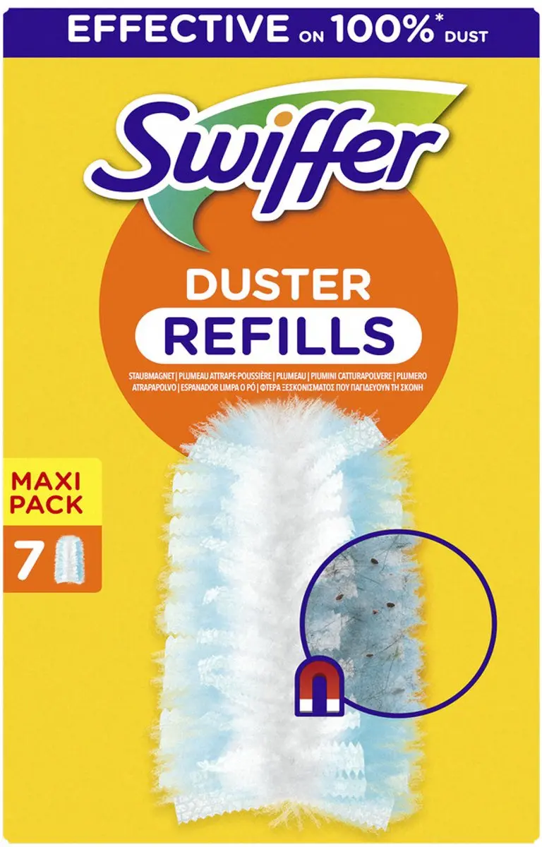 Swiffer Duster Stofwisser - 7 Navullingen Wit