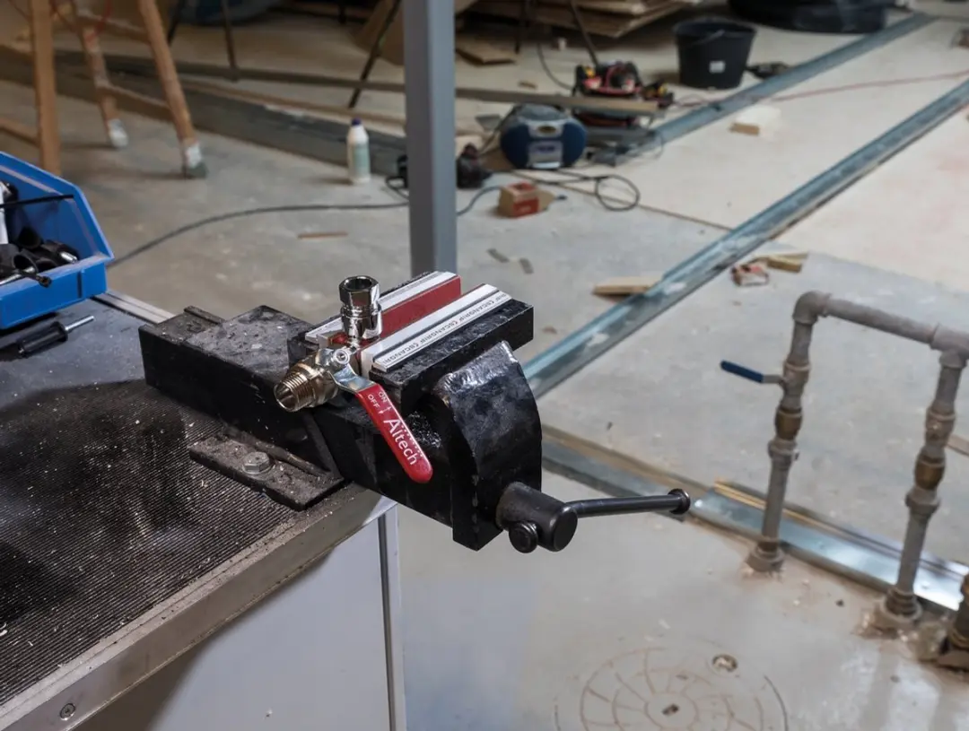 Scangrip Magnefix Kaken voor Bankschroef - Aluminium met Vilt