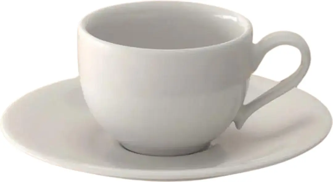 Villeroy & Boch New Cottage Espressokop & Schotel 50ml - Wit