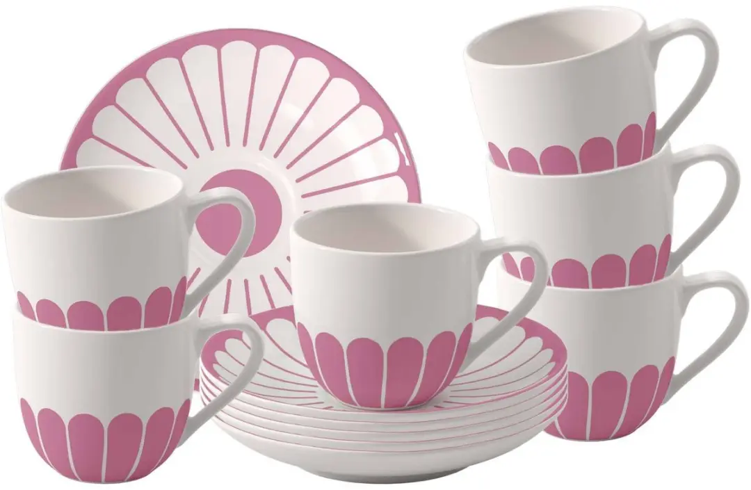 Villeroy & Boch Fleur Couleur Espressoset 70ml