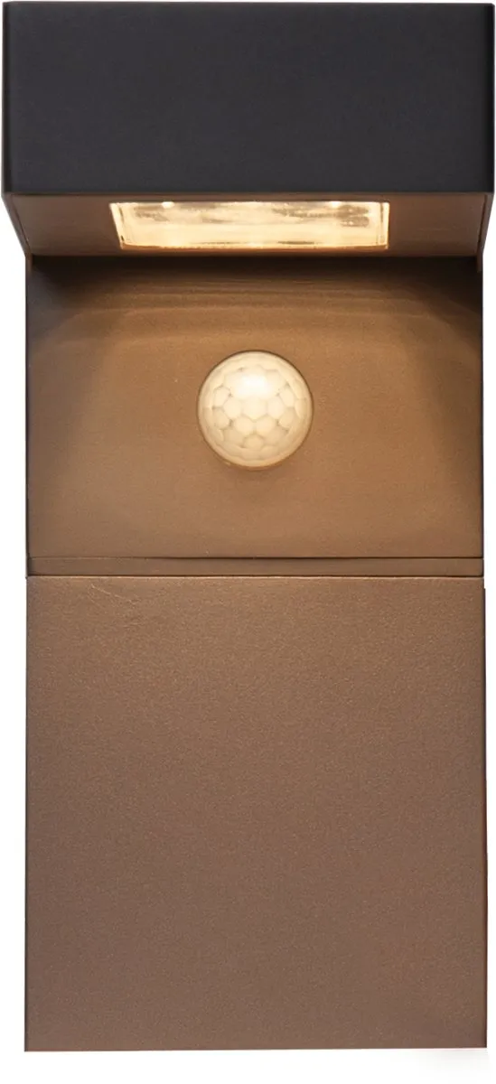 Eglo Baracconi Wandlamp Buiten LED 18 Lichtpunten - Sensor - Zwart