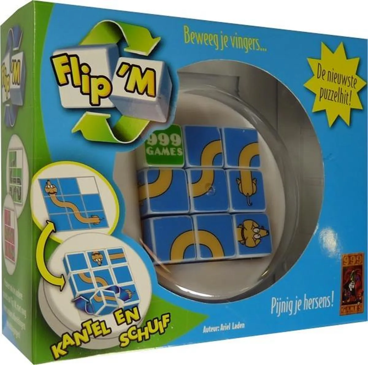 999 Games Flip 'm De Tekkel Breinbreker 999-FLI01