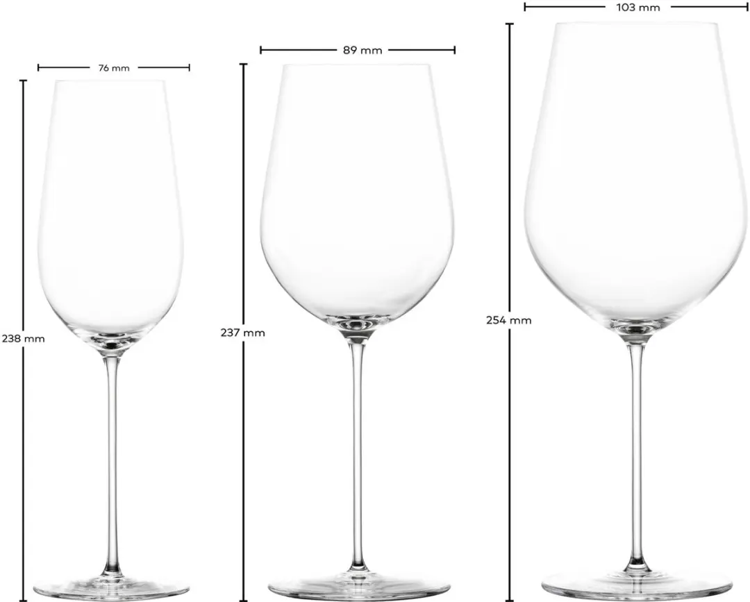 ZWIESEL VUELO Wijnglazen Set - 6 Stuks - Transparant