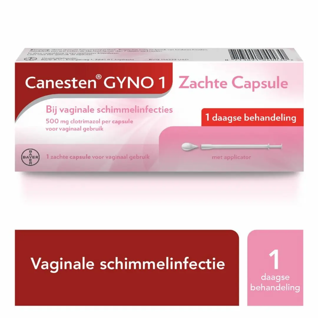 Canesten Gyno Zachte Capsule - 2 Stuks