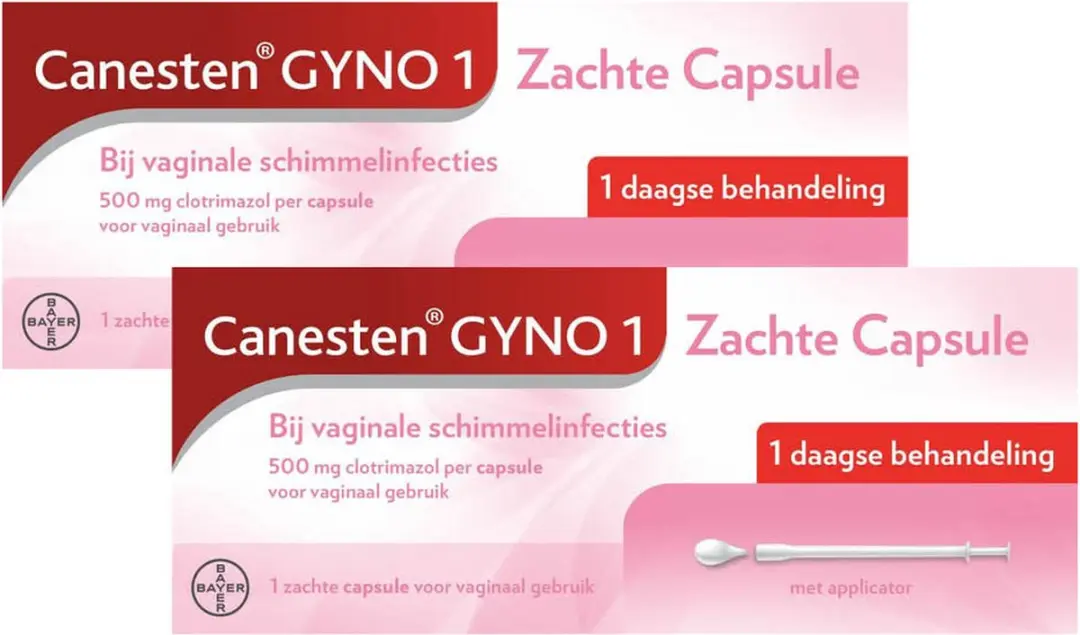 Canesten Gyno Zachte Capsule - 2 Stuks