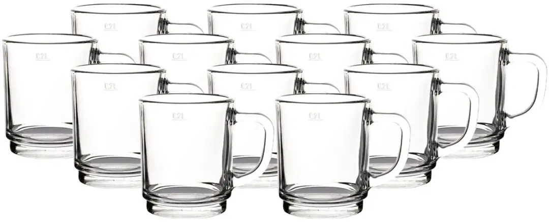 Pasabahce Glastassen Kaffeegläser Set 0,2L