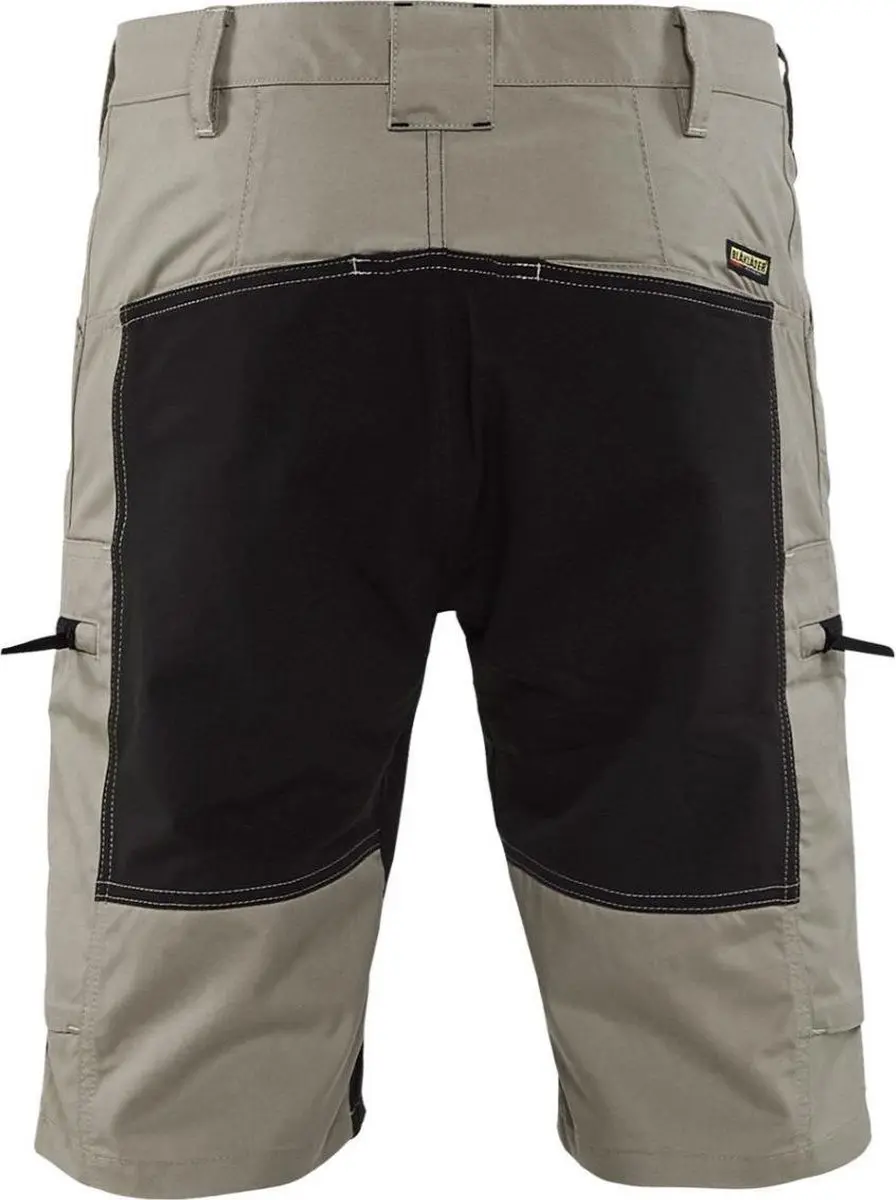 Blåkläder Service Short Stretch 1449-1845 Werkbroek - 48 Stone/Zwart