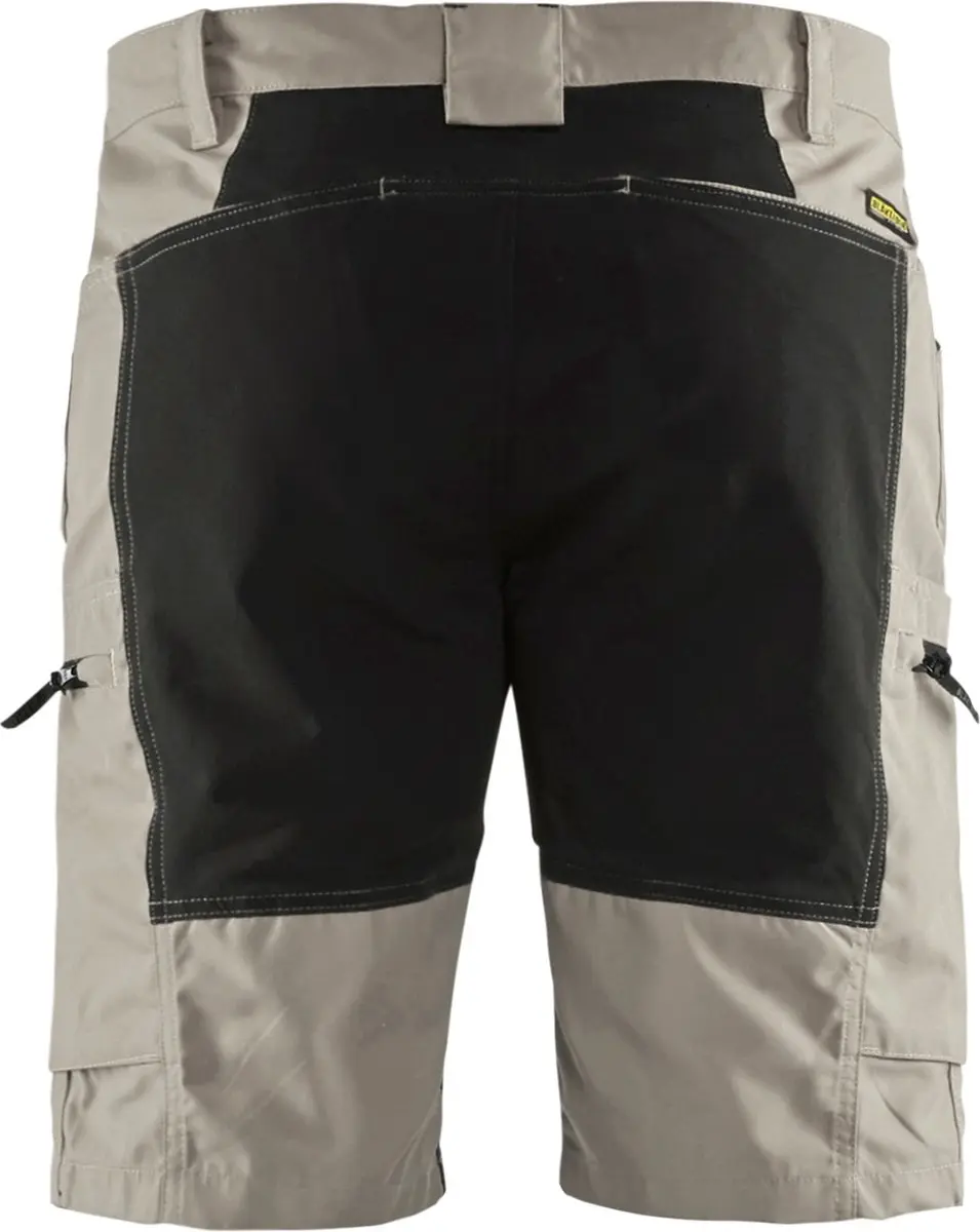 Blåkläder Service Short Stretch 1449-1845 Werkbroek - 48 Stone/Zwart