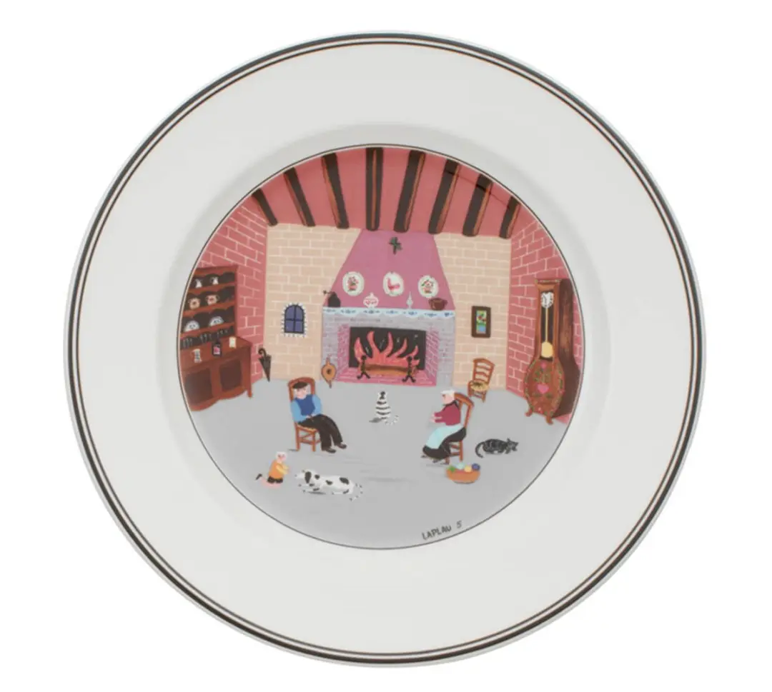 Villeroy & Boch Kamin Design Naif Frühstücksteller