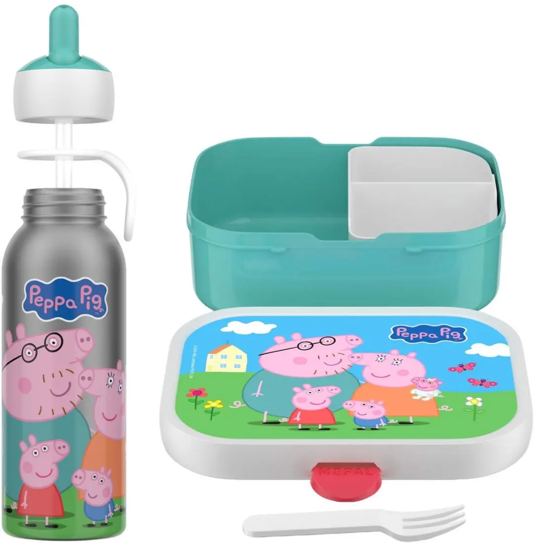 Mepal Campus Set Peppa Pig - Lunchset 2-delig 0,75L