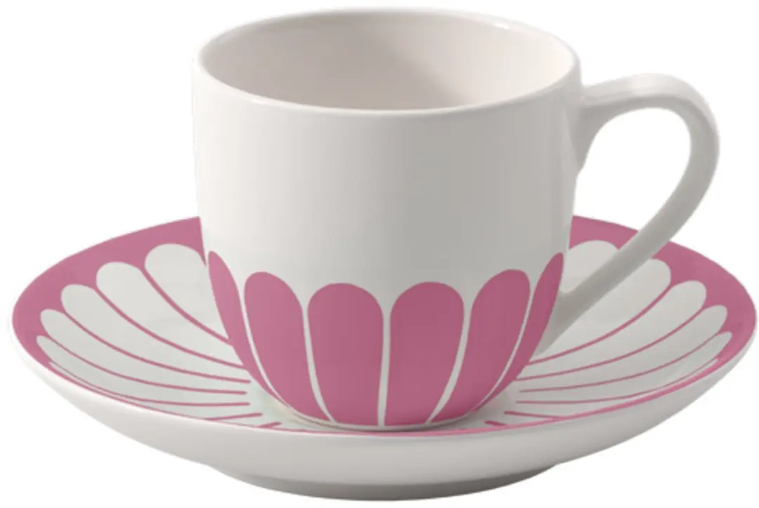 Villeroy & Boch Fleur Couleur Espressoset 70ml - Blauw - afbeelding 6 van 6