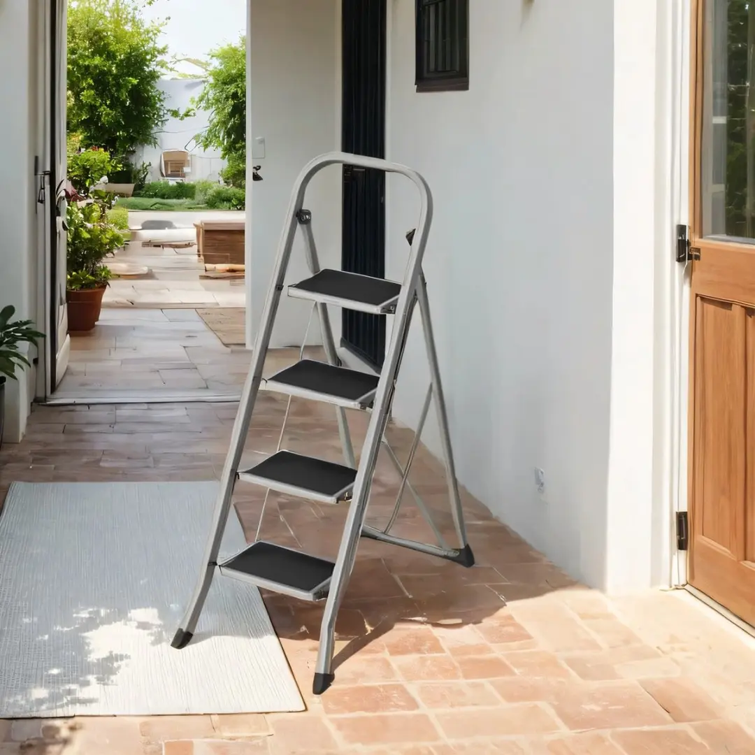 Songmics Opklapbare Trapladder 4 Treden