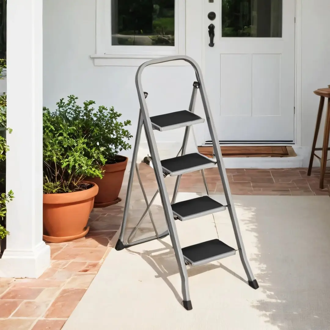 Songmics Opklapbare Trapladder 4 Treden