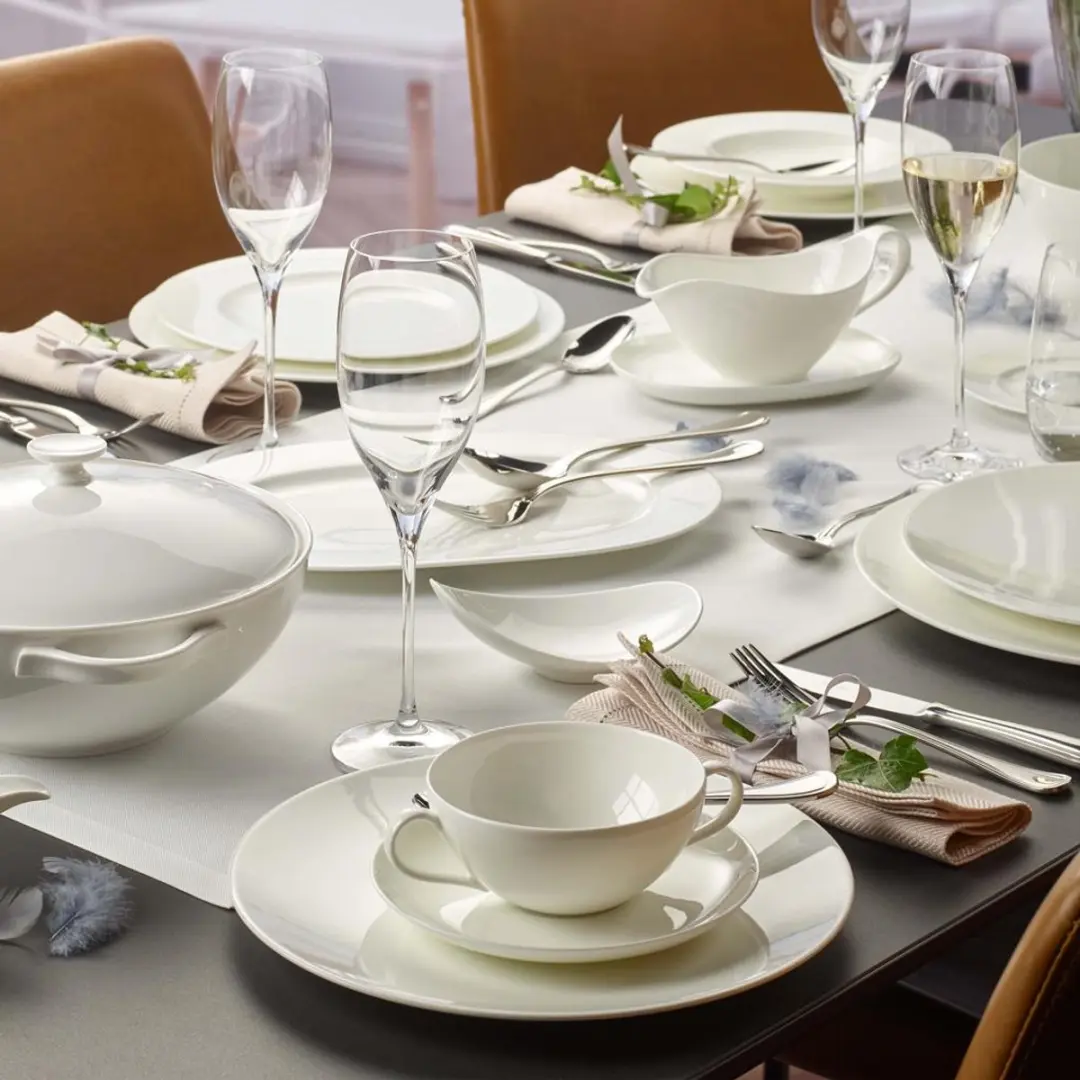 Villeroy & Boch Anmut Suppentassen 250ml - Wit/Gekleurd - 6 Stuks