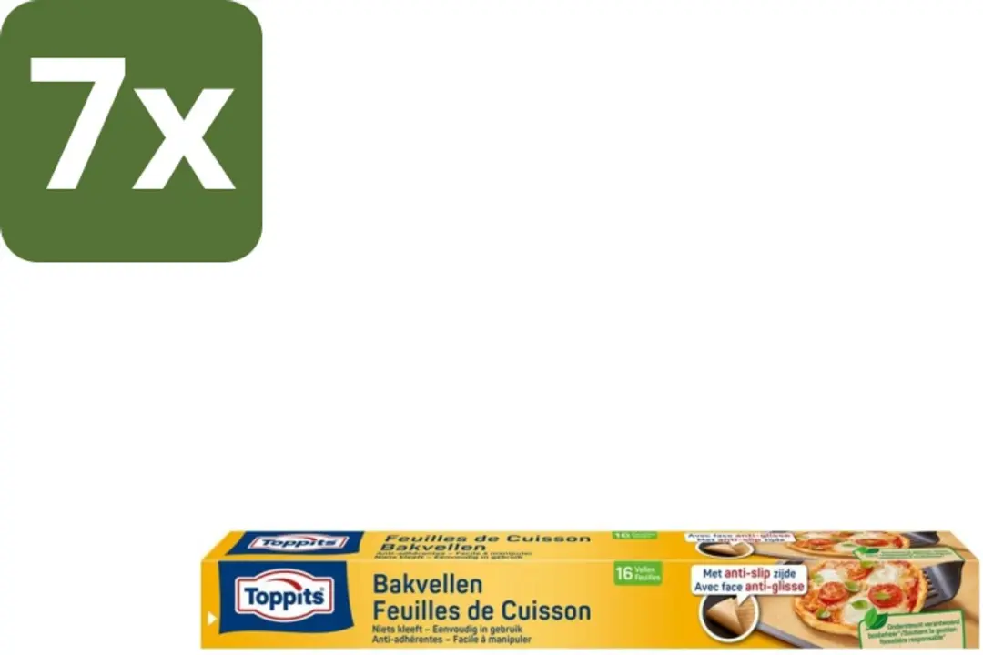 Toppits Bakpapiervellen Bulkverpakking 112 Stuks