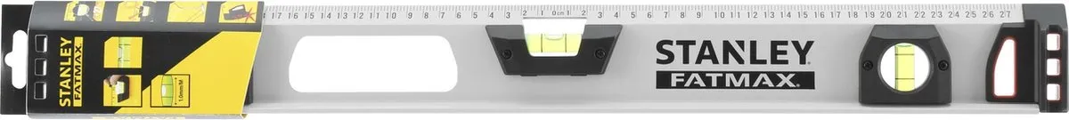 Stanley FatMax I-Beam Waterpas Magnetisch 60cm - 3 Libellen