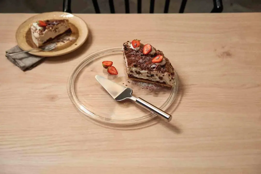 Leonardo Tortenplaat & Heber Ciao - 2-delig - Ø31,5cm - Transparant