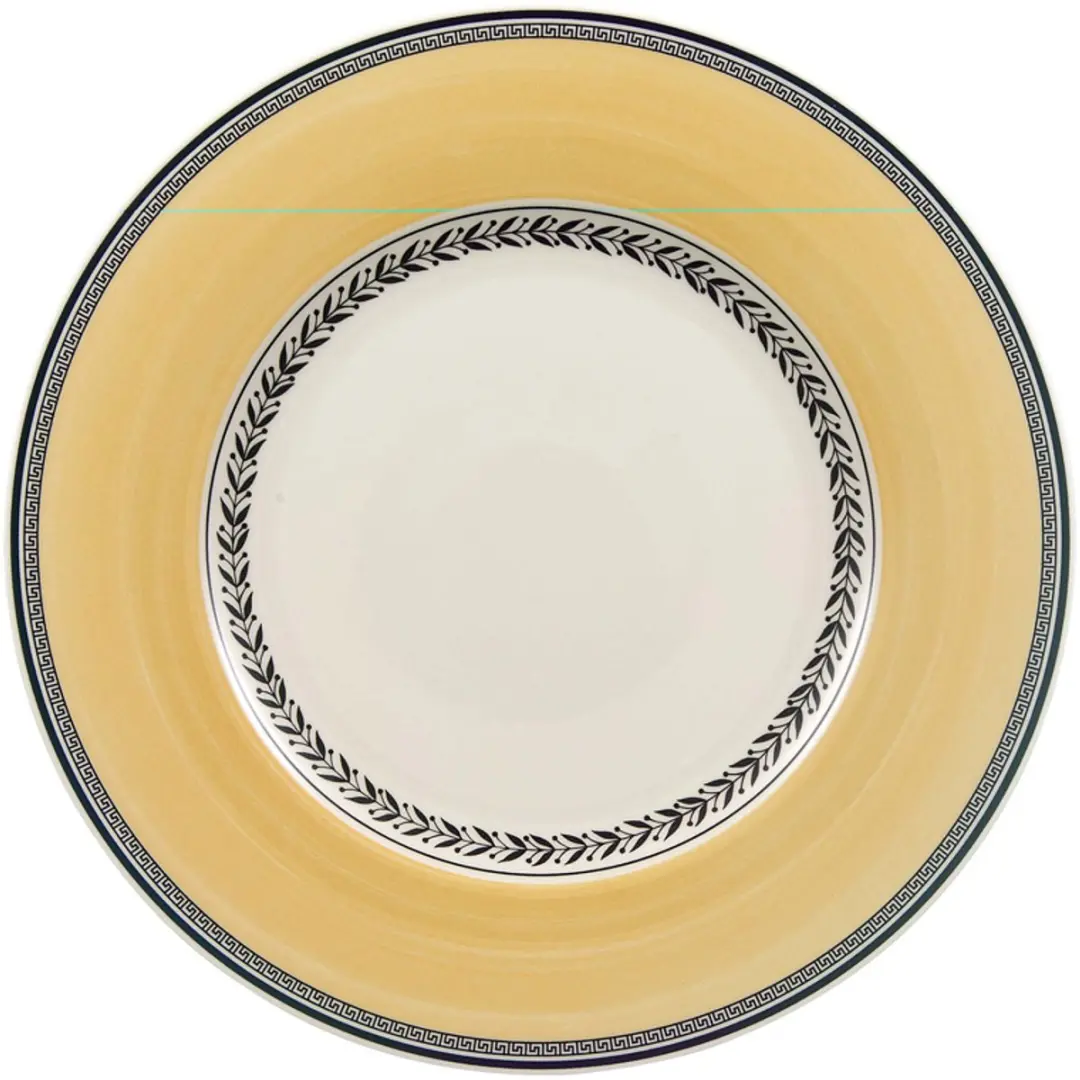 Villeroy & Boch Audun Fleur Speiseteller 27,1cm - wit-grijs-geel