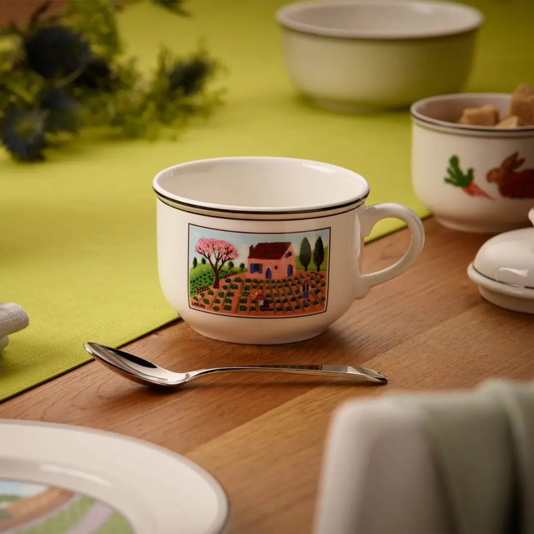 Villeroy & Boch Naif Frühstückstasse 330ml - 10.6cm - gekleurd