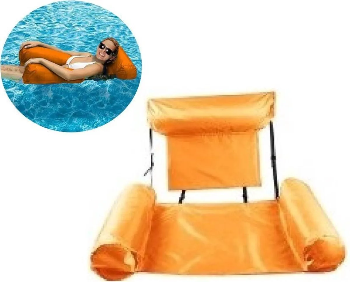 Intex 59703 WaterHangmat 183x69cm + Drijfstoel 100x120cm