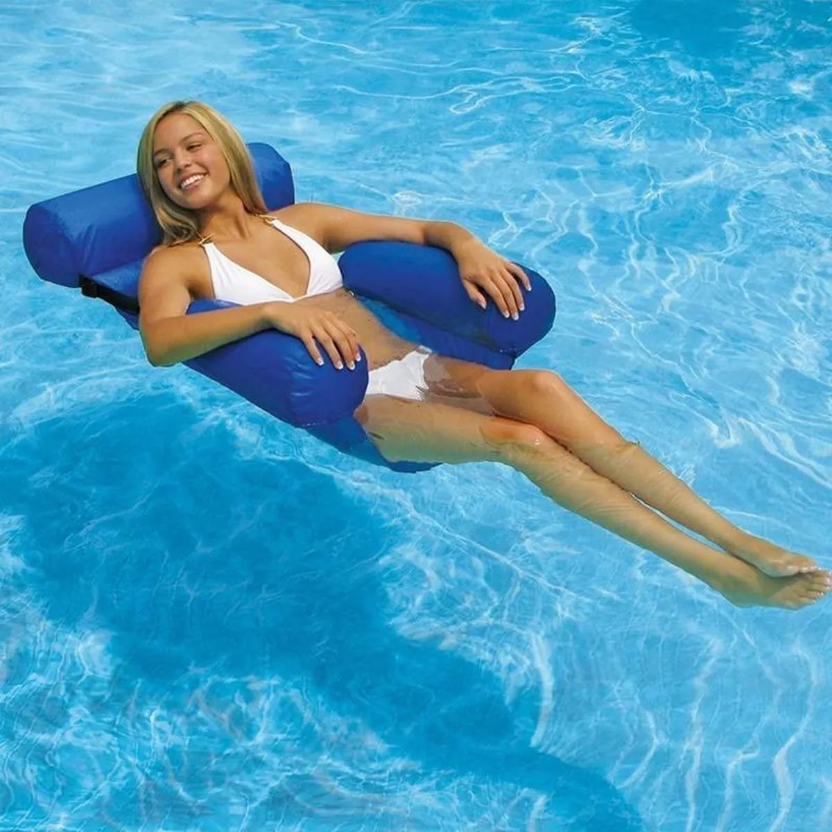 Intex 59703 WaterHangmat 183x69cm + Drijfstoel 100x120cm