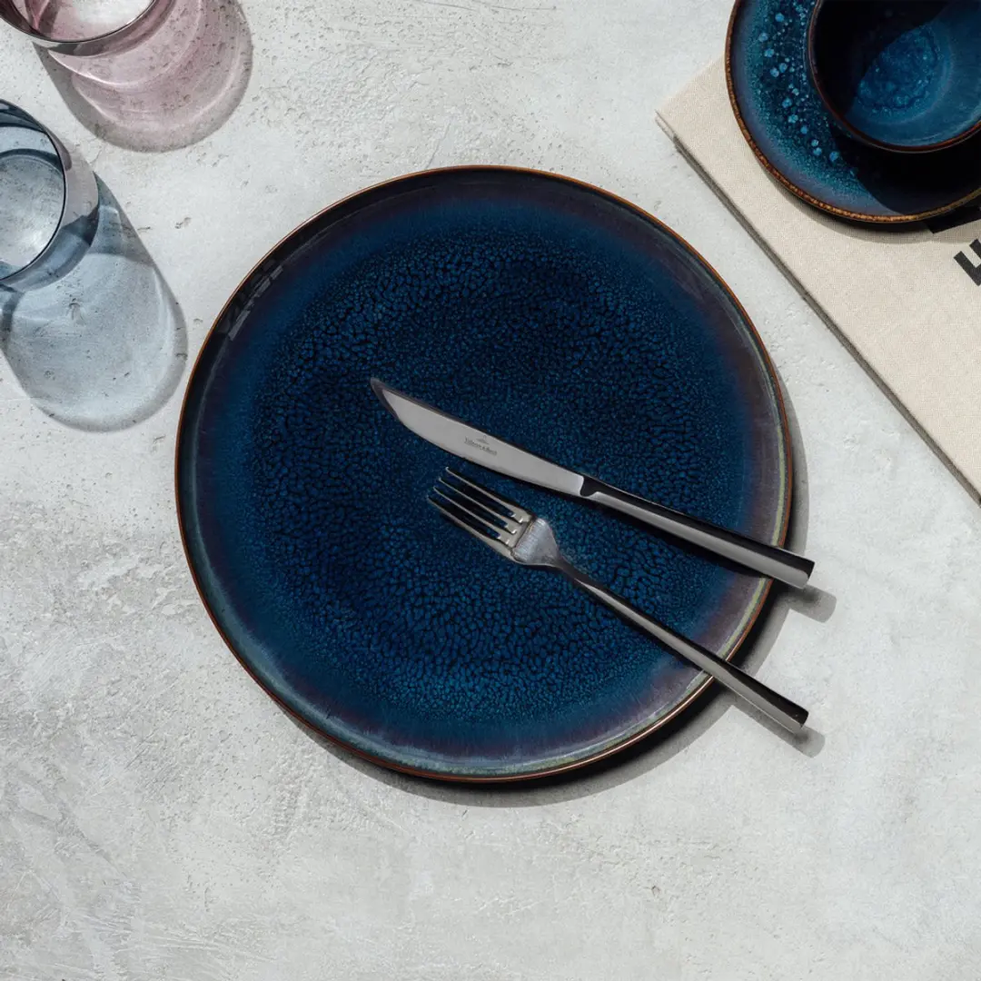 Villeroy & Boch Crafted Denim Dinerbord Blauw - 29cm - 6 Stuks