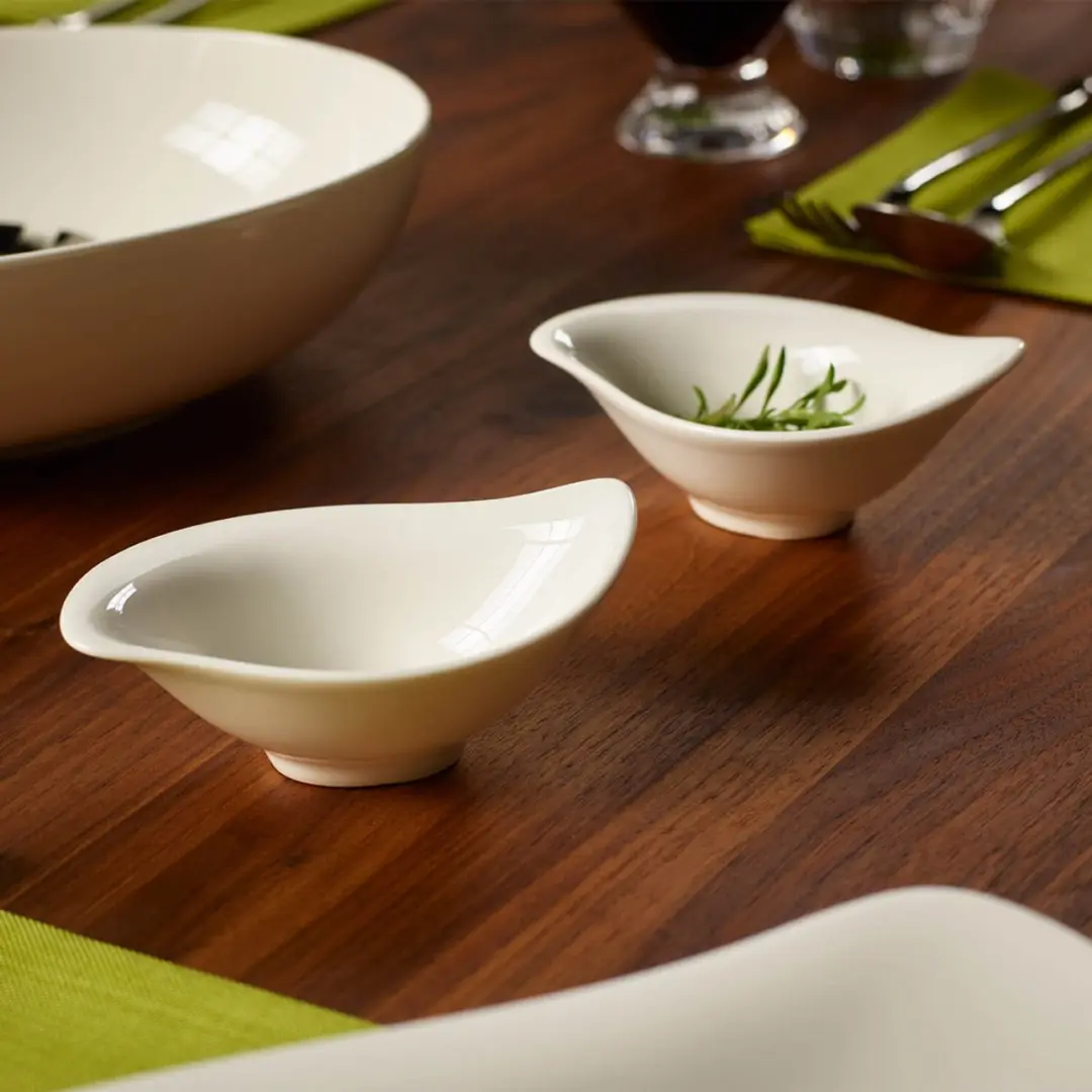 Villeroy & Boch New Cottage Dipschälchen 15ml - 6 Stuks - Wit/Gekleurd
