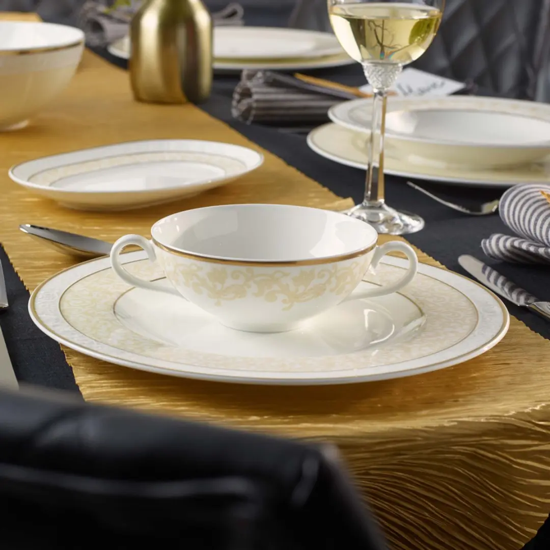 Villeroy & Boch Ivoire Suppen-Obertassen 200ml - 6 Stuks