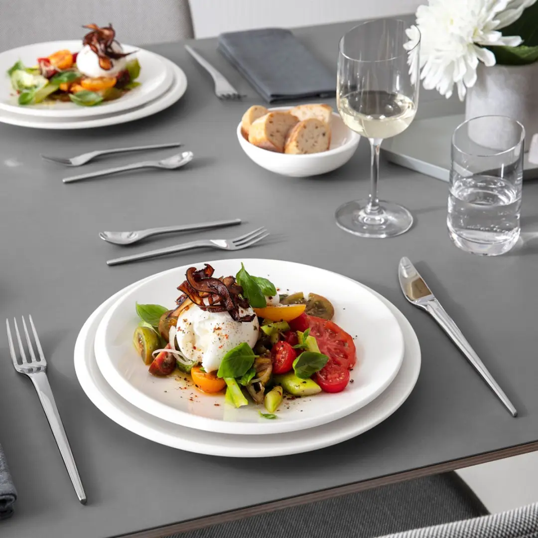Villeroy & Boch NewMoon Schalen 25cm - 6 Stuks - Wit/Gekleurd
