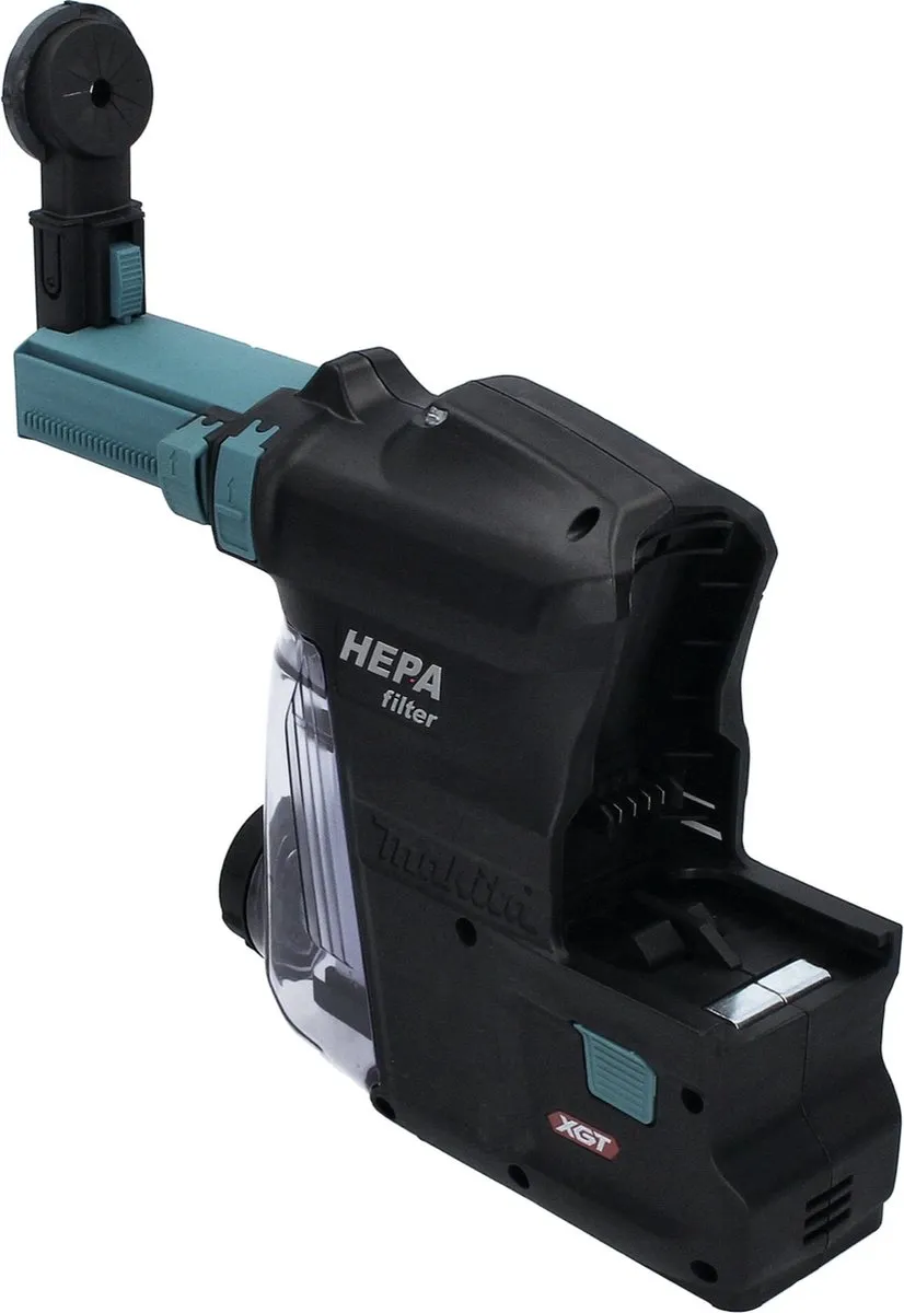 Makita 191E54-9 Stofafzuiger DX12 - Zwart/Blauw - afbeelding 6 van 6