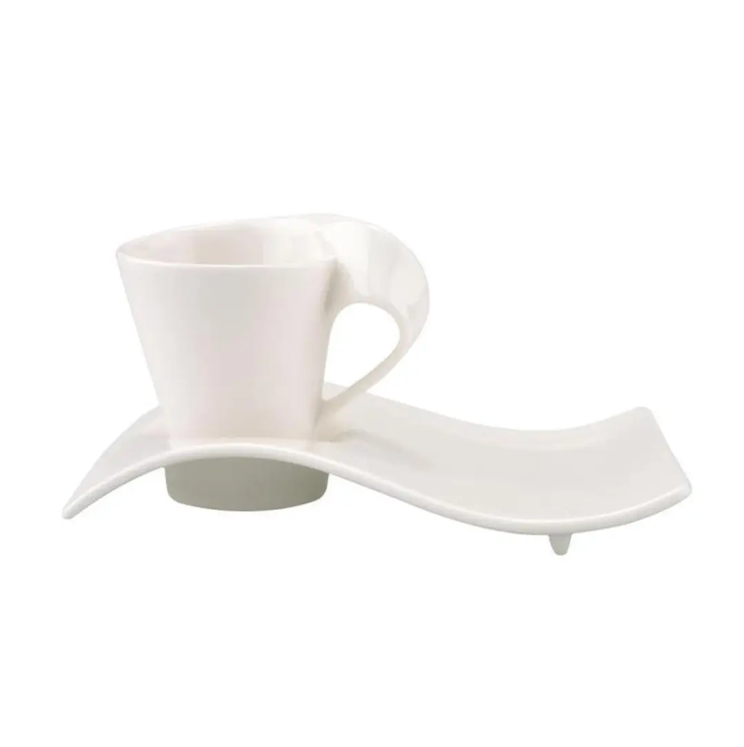 Villeroy & Boch NewWave Caffè Espressotasse 80ml - wit-gekleurd